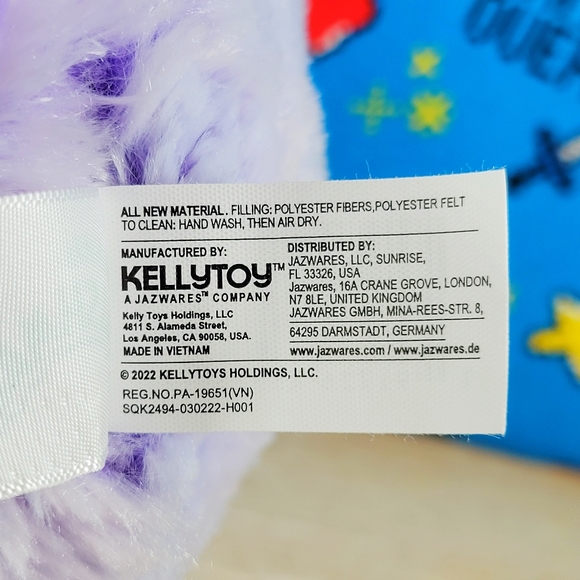 Squishmallow Ellen the Seal SFZ12 #21 Fuzz A Mallow UltraSoft Toy Plush NWT - Picture 9 of 12